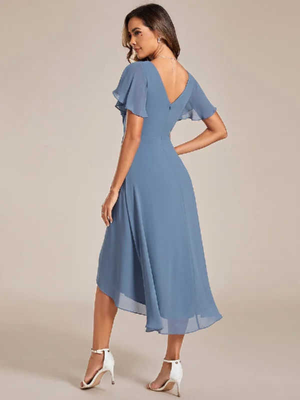 Pleated Cocktail Dress