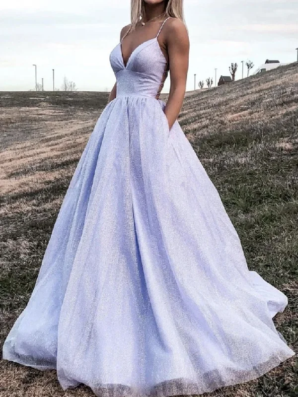 V Neck Backless Purple Long Prom Dresses, Purple Open Back Long Formal Evening Dresses, Purple V Neck Backless Ball Gown V Neck Backless Purple Long Prom Dresses, Purple Open Back Long Formal Evening Dresses, Purple V Neck Backless Ball Gown