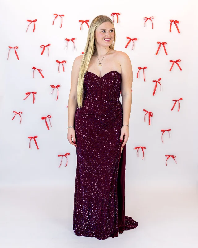 Prom Dress 32422 | Dark Berry