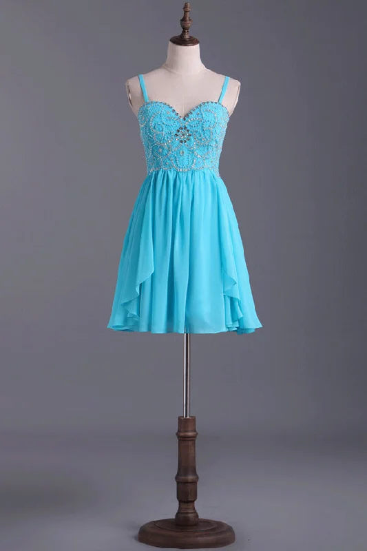 2024 Spaghetti Straps Beaded Bodice A Line Chiffon Prom Dress With Spaghetti PPE278J9 2024 Spaghetti Straps Beaded Bodice A Line Chiffon Prom Dress With Spaghetti PPE278J9