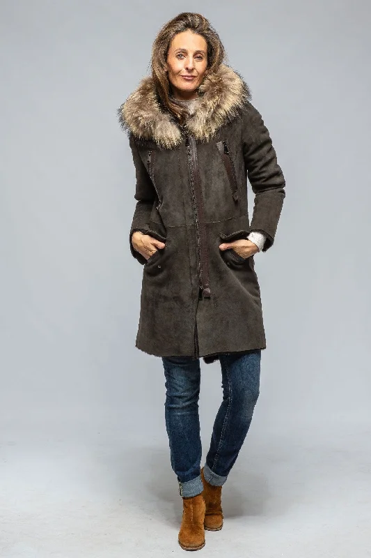 Timber Hooded Shearling Parka