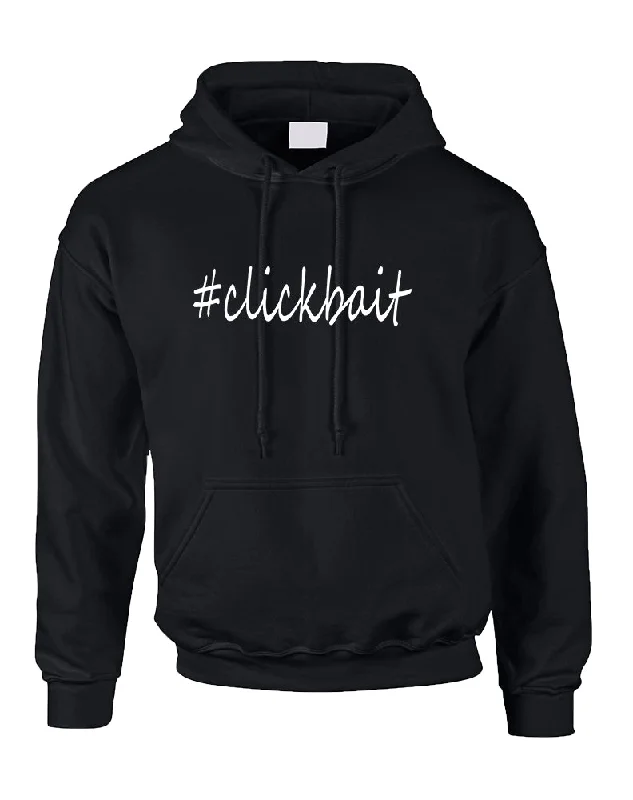 Adult Hoodie Clickbait Hashtag Internet Slang Trending Meme Hoodie with Crew Neck Simple Timeless Adult Hoodie Clickbait Hashtag Internet Slang Trending Meme Hoodie with Crew Neck Simple Timeless