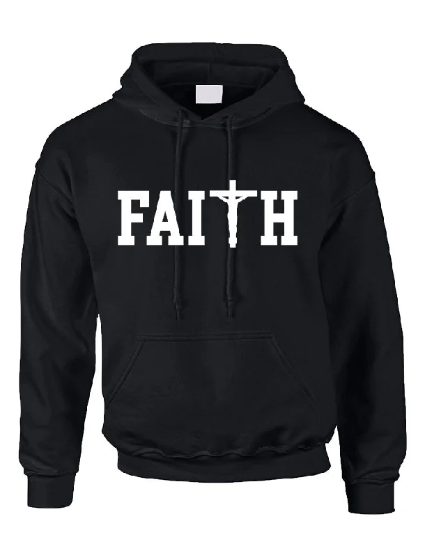 Adult Hoodie Faith Cross Print Believe Christian Top Hoodie with Toggle Buttons Decorative Unique Adult Hoodie Faith Cross Print Believe Christian Top Hoodie with Toggle Buttons Decorative Unique