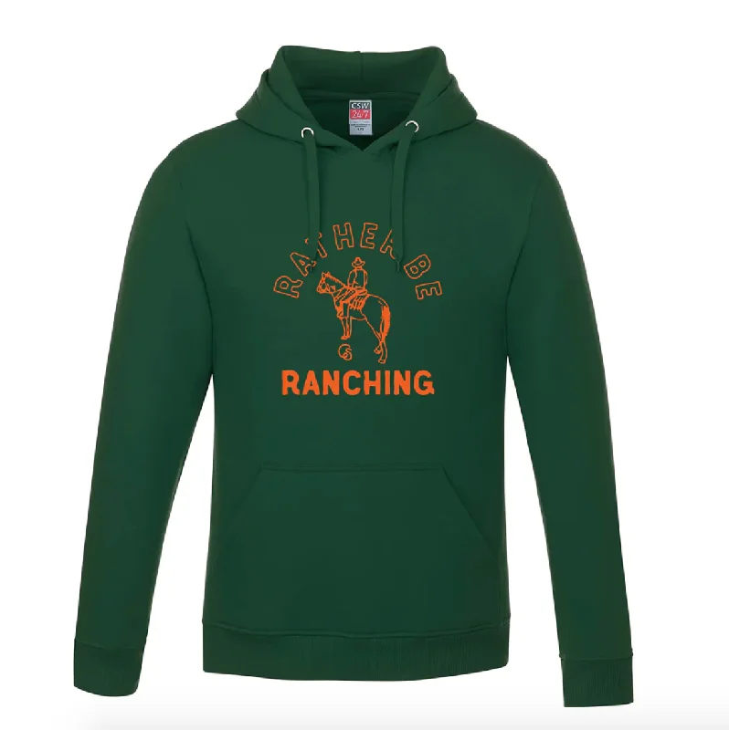 COWBOY SH*T- RATHER BE RANCHING Hoodie Hoodie with Zipper Versatile Modern
