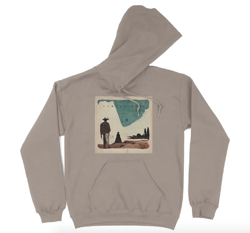 COWBOY SH*T- The Monument Hoodie Hoodie with Tied Waist Feminine Flattering