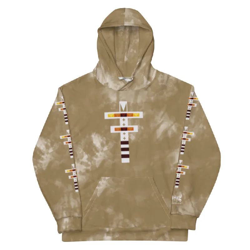 Dragonfly Fire Tie Dye Unisex Hoodie- Hide Hoodie with Zipper Versatile Modern