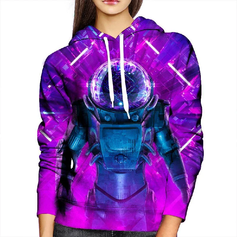 Entering The Unkown Womens Hoodie Hoodie with V-Neck Classic Versatile