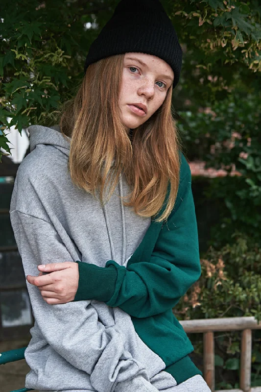 Lip Pocket Hoodie Cotton Hoodie Fleece Lining Warmth