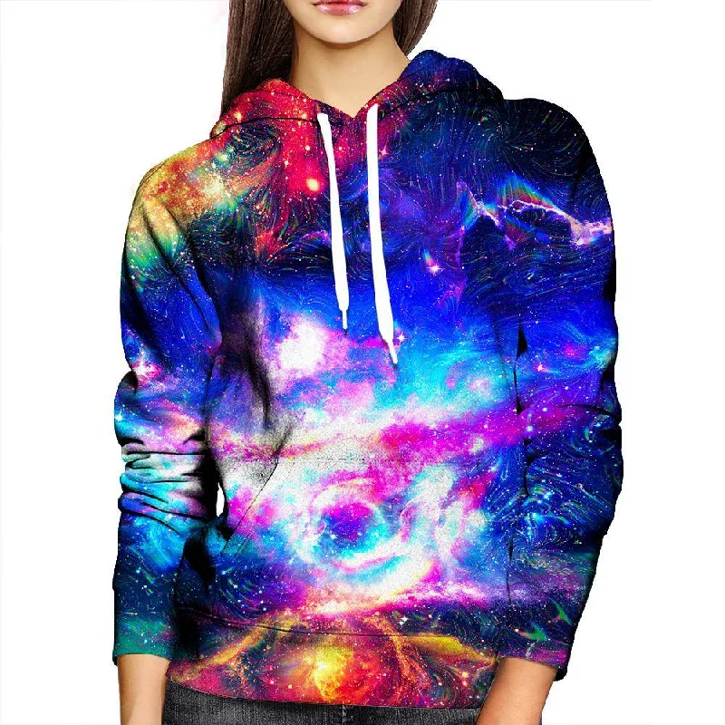 Lucid Galaxy Womens Hoodie Hoodie with Patch Decorative Personalized