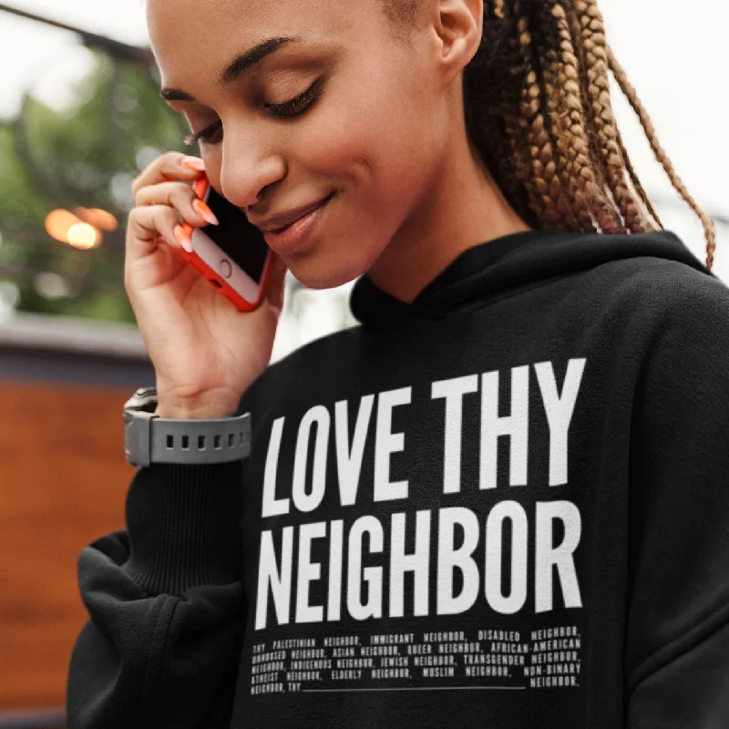 Neighbor | Unisex Hoodie Hoodie with Neon Bright Vibrant