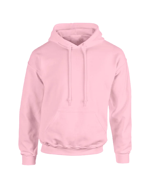 Pink Unisex Really Big Pullover Hoodies Hoodie with Logo Branding Identity