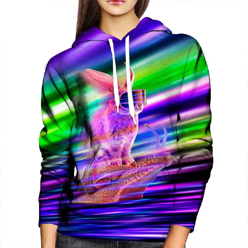 Rabbit Speed Womens Hoodie Graphic Hoodie Design Print