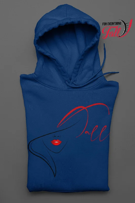 Simply Tall Women Hoodie Hoodie with Hem Contrast Bold Stylish