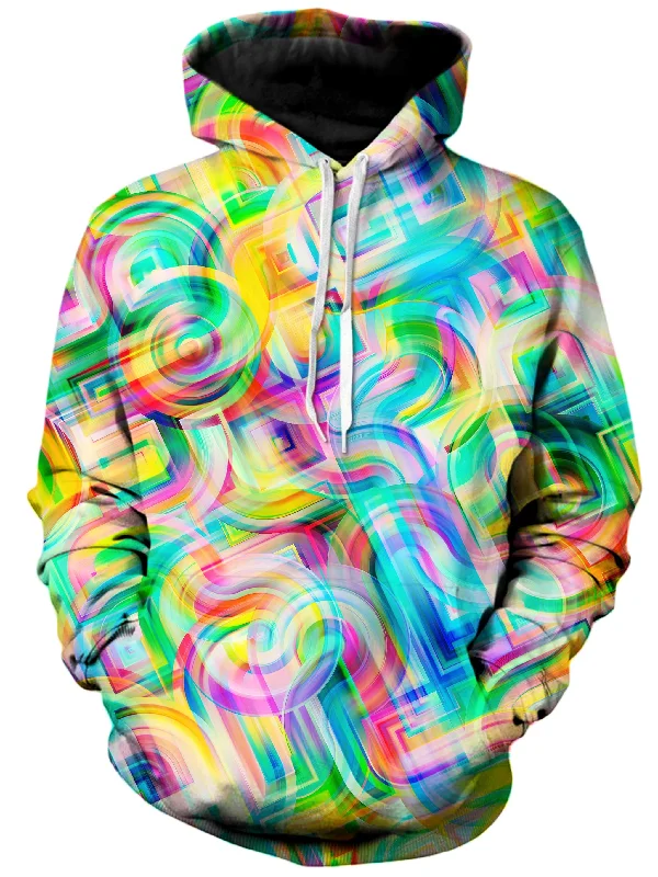 Tropical Nectar Unisex Hoodie Hoodie with Hem Frayed Vintage Worn