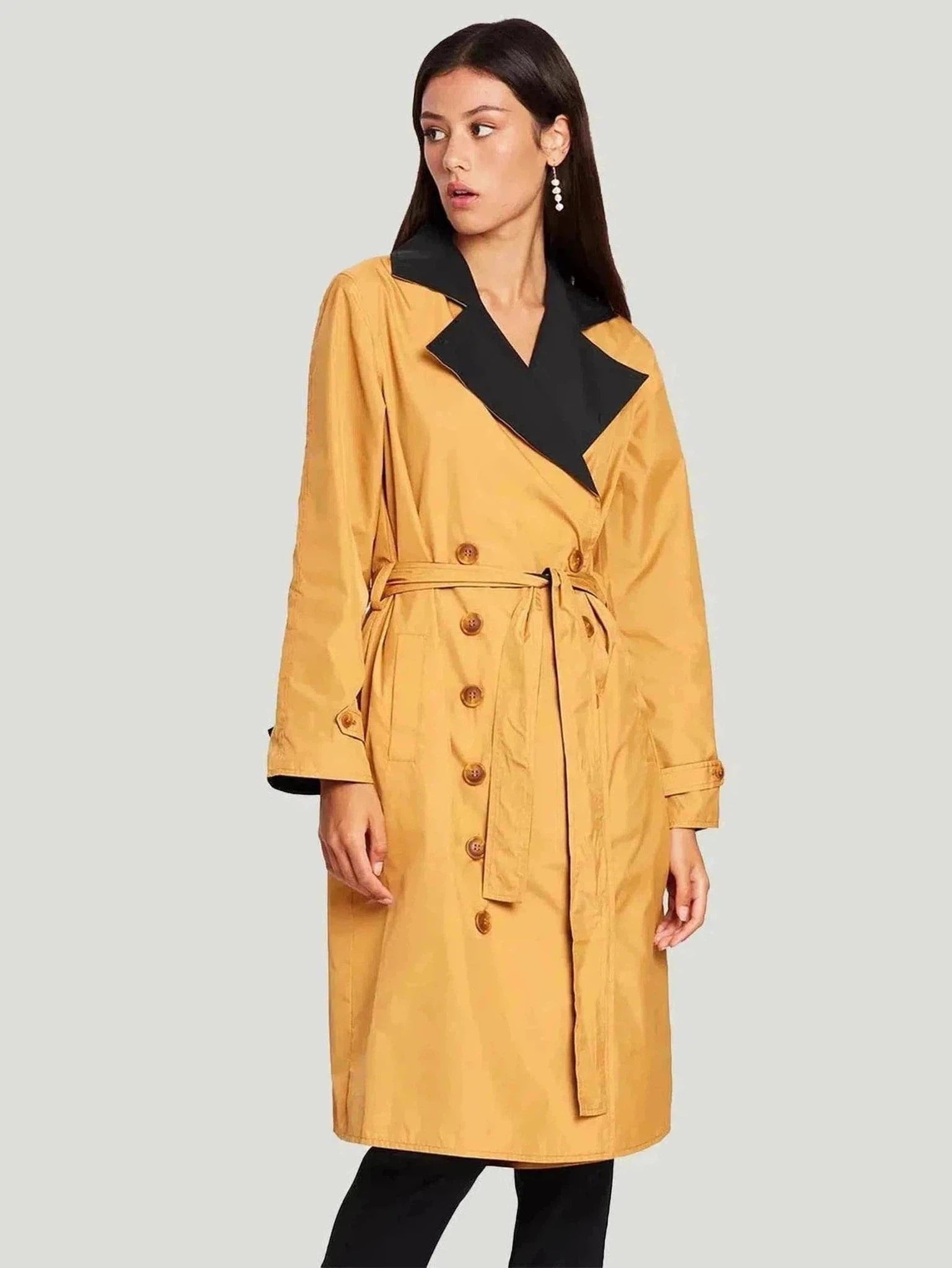 Grace Willow Nadine Trench Classic Tailored Trench Coat