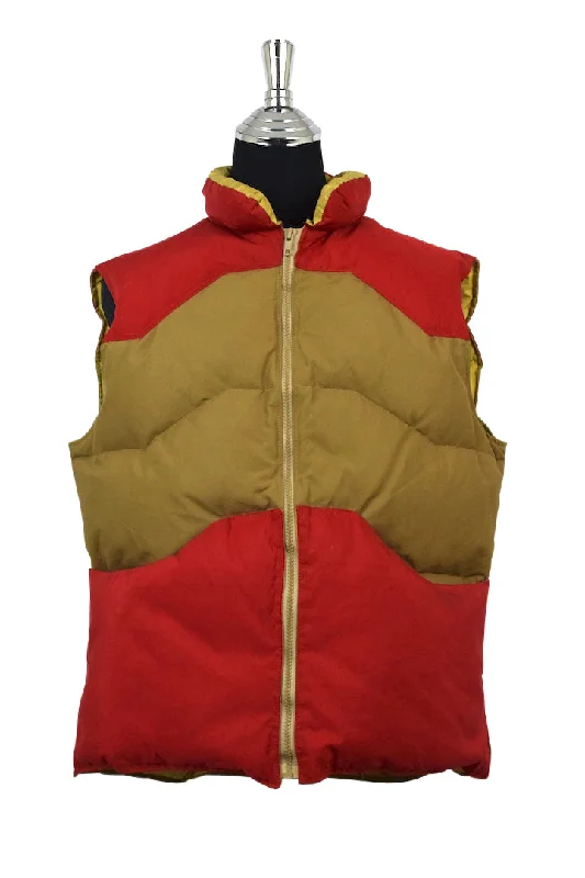 Tan Puffer Vest