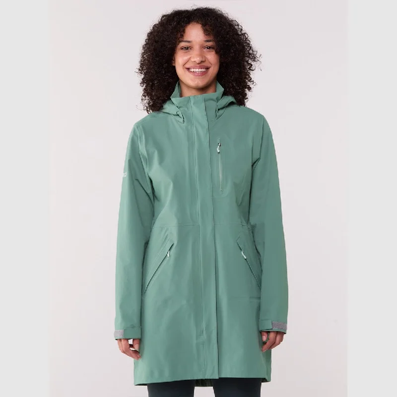 Outdoor Research Women's Aspire 3L Trench Comfortable Zip-Up Trench Coat
