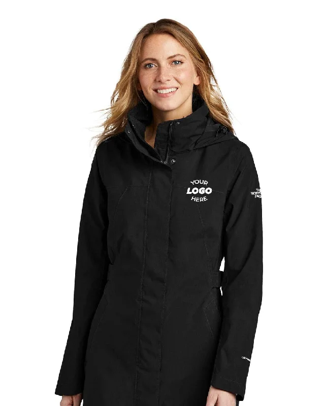 The North Face Ladies City Trench NF0A529O Elegant Fitted Trench Coat