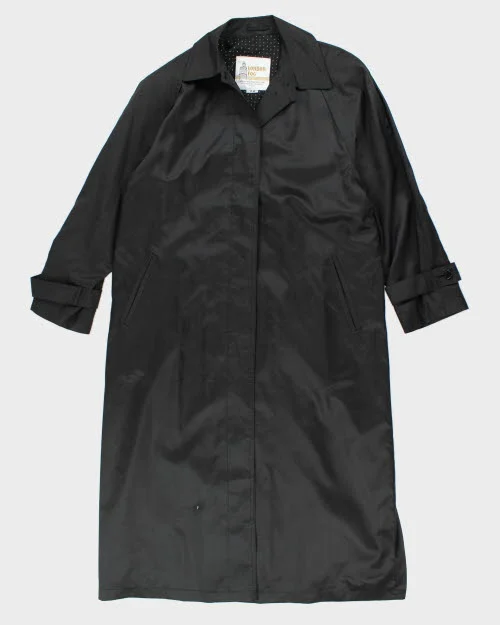 Vintage London Fog Mac Trench Coat - M Double-Breasted Belted Trench