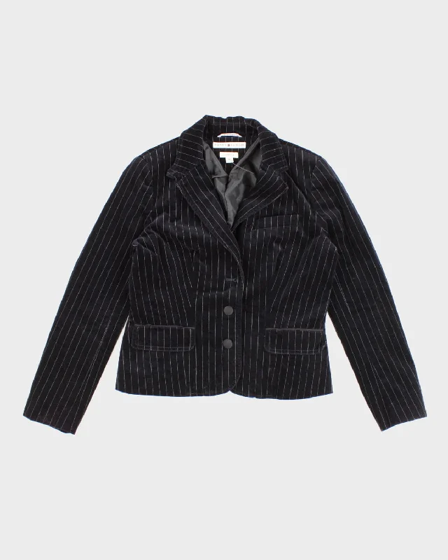 Y2K 00s Tommy Hilfiger Velvet Blazer - M Women's Radiation Jacket