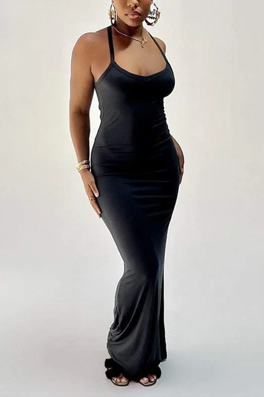CAMISOLE MAXI LONG DRESS Tunics Favorite customer