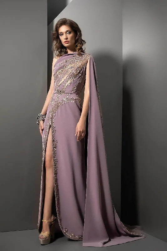 Cape sleeve beaded gown Tunics Hiking breathable
