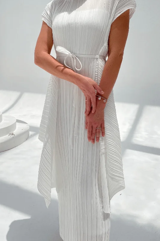 Devora Long Dress With Wrapping Front Tunics Lace romantic