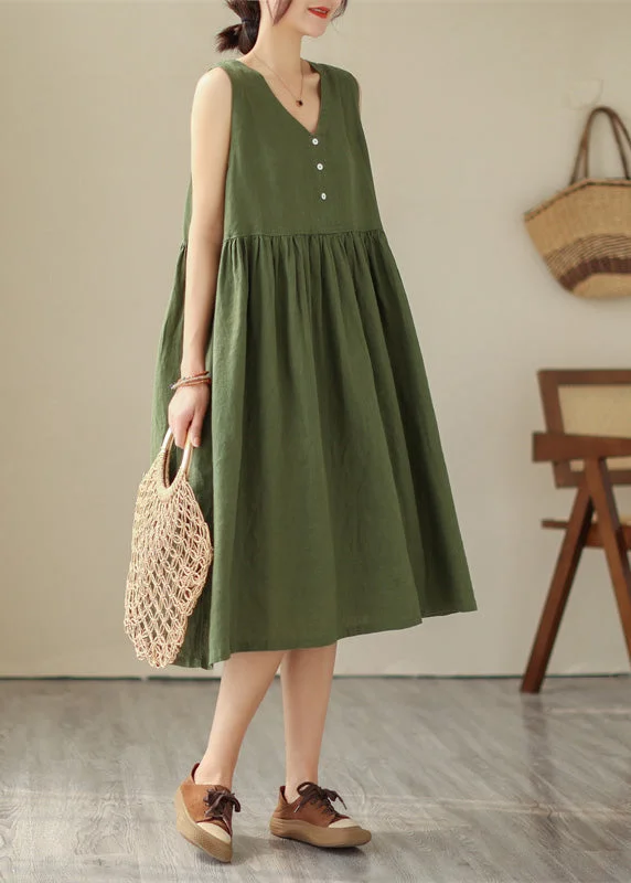 Handmade Green Patchwork Wrinkled Cotton Party Long Dress Summer Tunics Review highly Handmade Green Patchwork Wrinkled Cotton Party Long Dress Summer Tunics Review highly