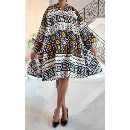 Long Tunic Knee Length Dress / Trench Coat / Blouse One Size Fits M - 2XL Elegant Long Sleeve Trench Long Tunic Knee Length Dress / Trench Coat / Blouse One Size Fits M - 2XL Elegant Long Sleeve Trench