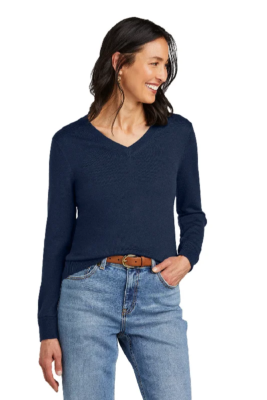 Brooks Brothers Womens Merino Long Sleeve V-Neck Sweater - Navy Blue Blazer - COMING SOON Women's Boutique Suit Brooks Brothers Womens Merino Long Sleeve V-Neck Sweater - Navy Blue Blazer - COMING SOON Women's Boutique Suit