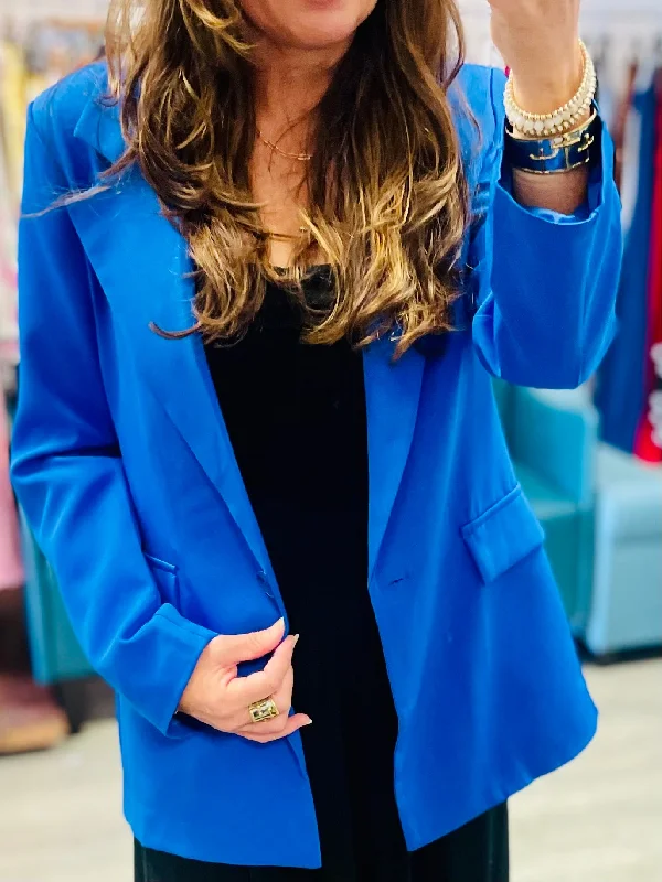 The Firenze One Button Italian Blazer Women's Business Blazer