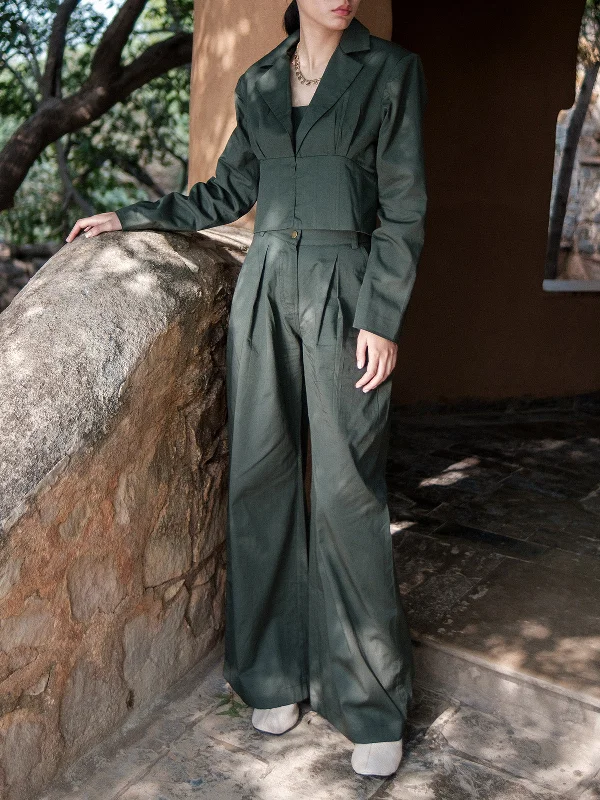 Deep Green Milano Blazer Women's Fashion Blazer