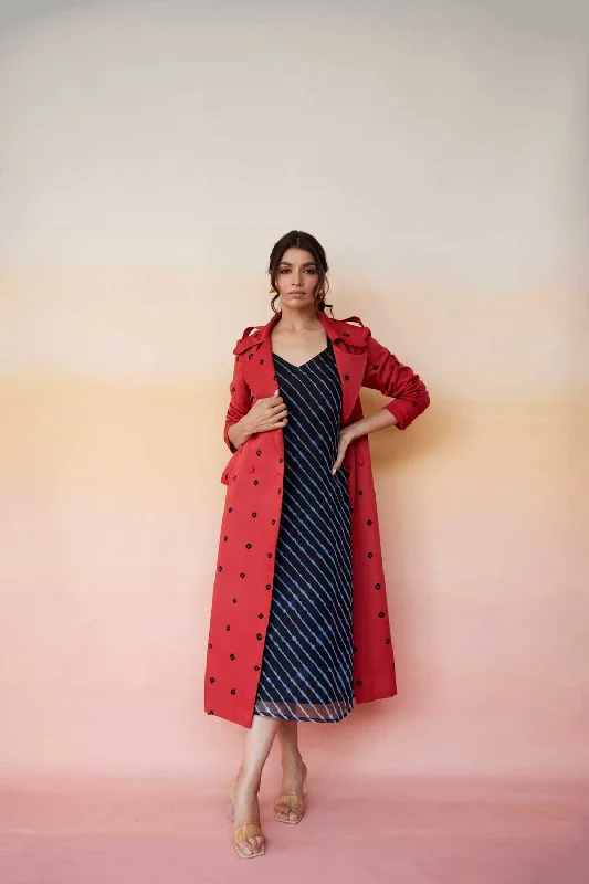 Denver Trench Coat Stylish Long Trench Coat