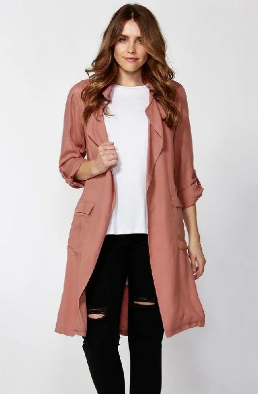 Hailie Longline Trench Cozy Winter Wool Trench