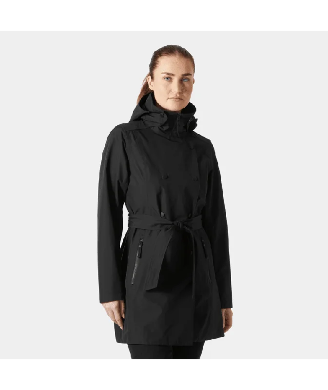 Helly Hansen Women’s Welsey II Trench Coat Warm Waterproof Trench Coat