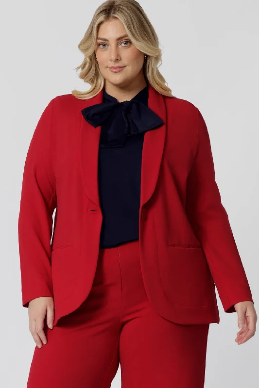 Merit Blazer in Flame Women's Daily Blazer