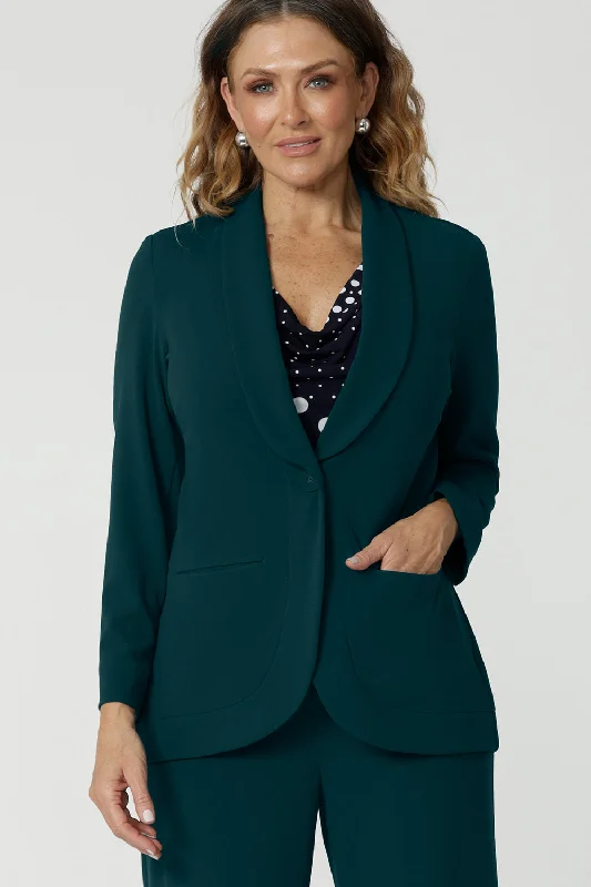Merit Blazer in Green Women's Radiation Jacket