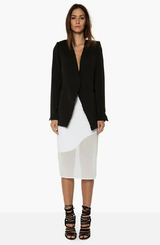 Perspective Blazer - Black Women's Wedding Blazer