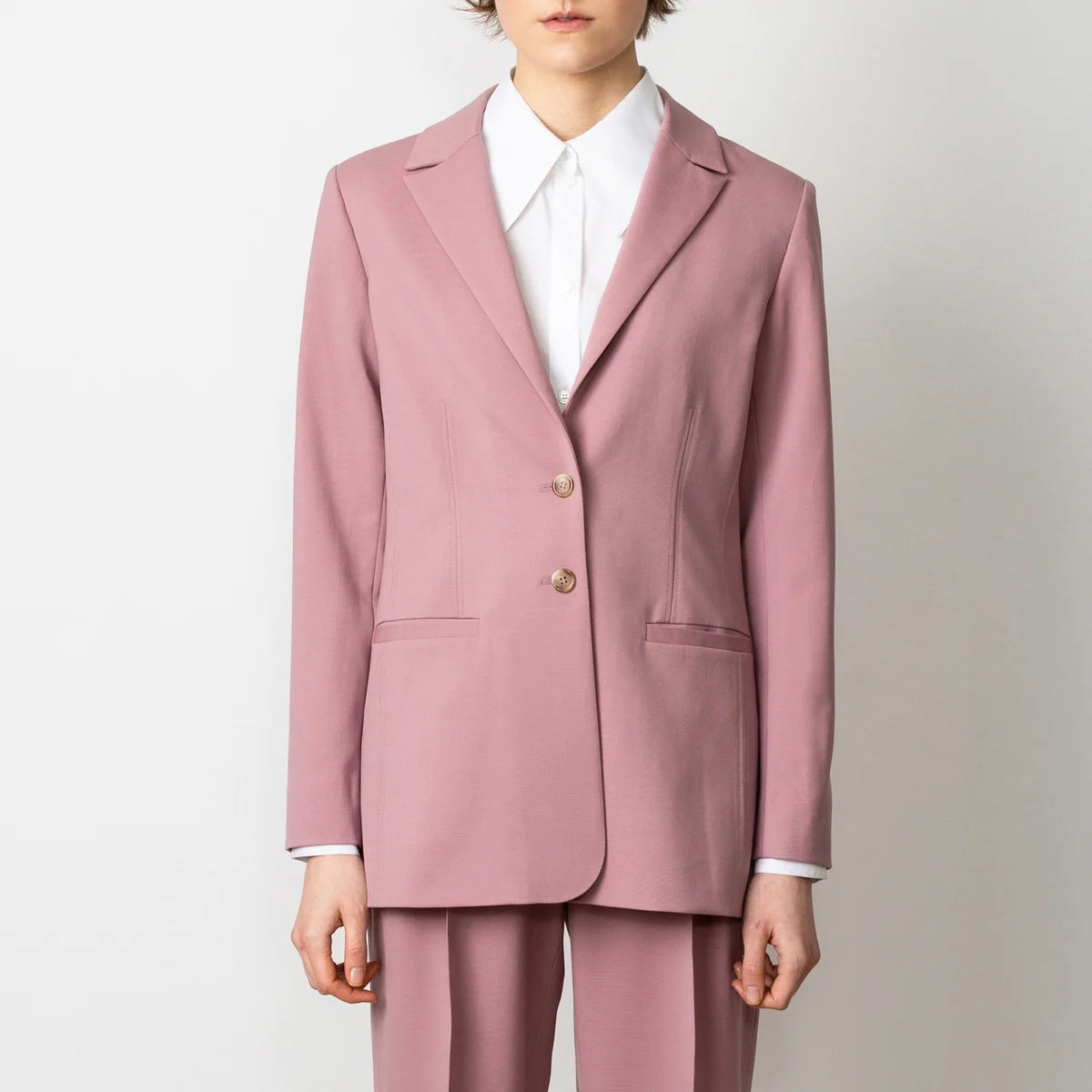 Blazer Grace Dusty pink Women's Simple Blazer