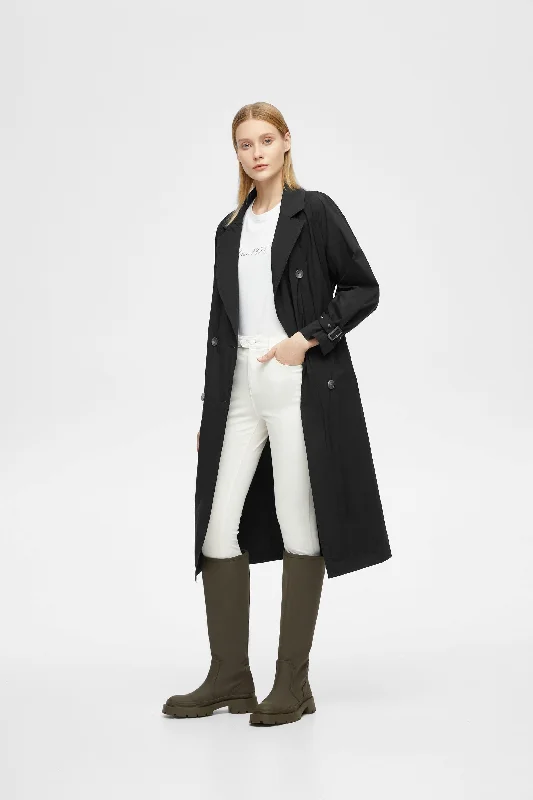 Women's UPF Long Summer Trench 148 Soft Waterproof Trench Coat