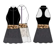 Cape Town Tennis Dress Tunics Lace romantic