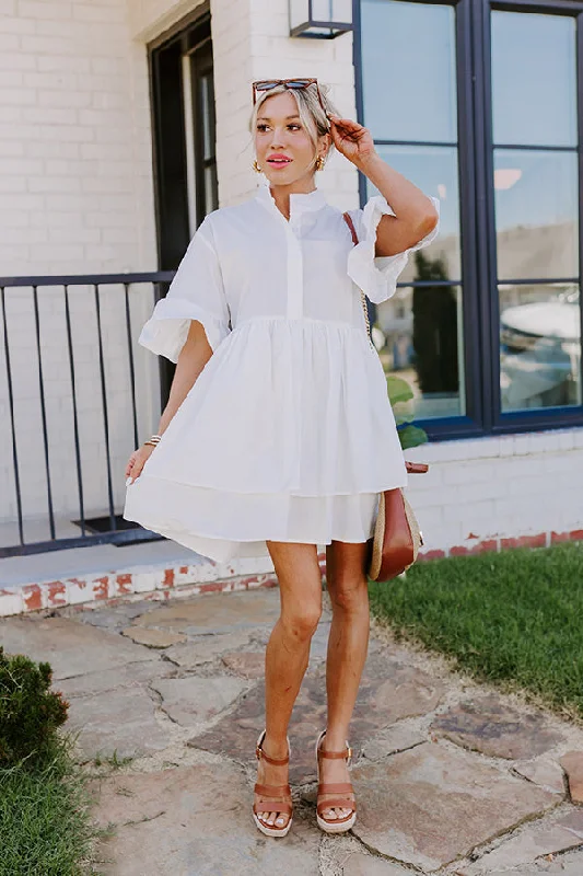 Timeless Moment Mini Dress Turtleneck Warm Winter