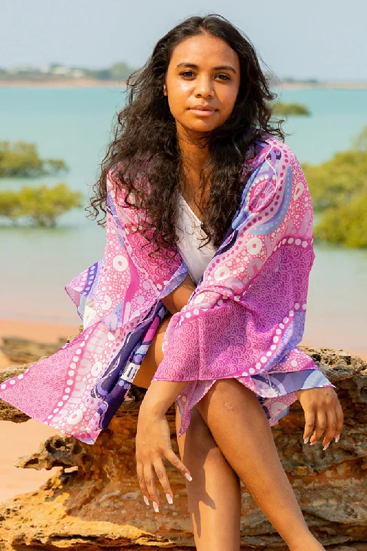 A Woman's Connection Chiffon Shawl Cozy Plaid Wool Shawl