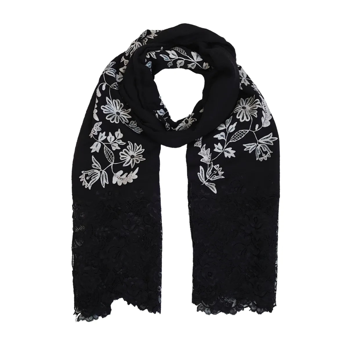Black-White And Beads
