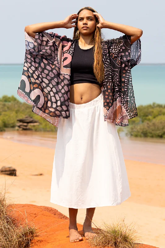 Gathering On Country Chiffon Shawl Elegant Velvet Shawl Wrap