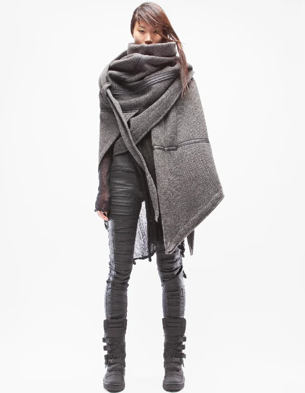 SHAWL WRAP GUIDANCE Warm Wool Shawl Cape