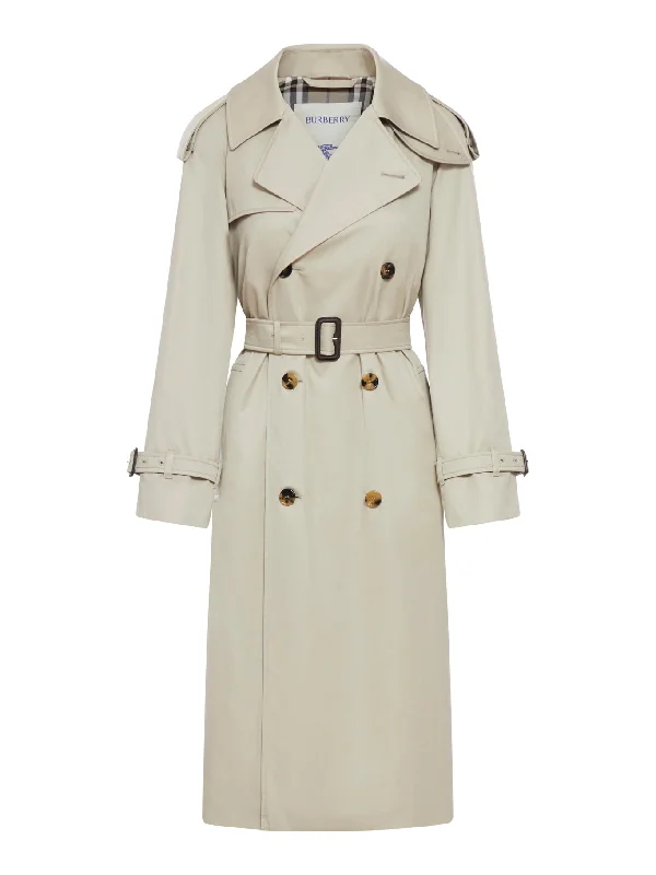 CASTLEFORD LONG TRENCH COAT empire Basque Peplum