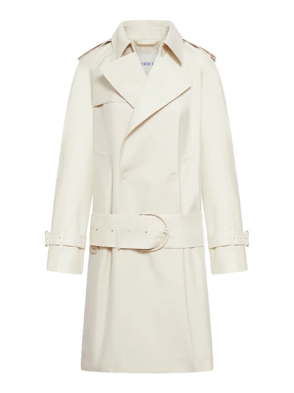 Medium trench coat in silk blend Bodycon Sheath Shift