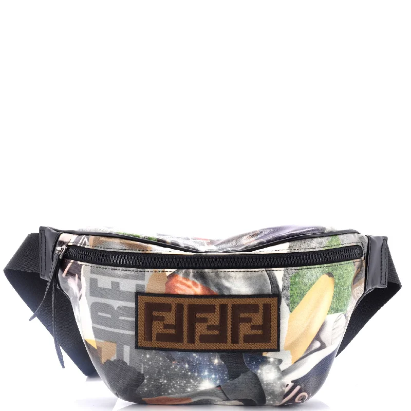 Fendi x Hey Reilly Waist Bag Coated Canvas Collared Crew Neck Turtle Neck