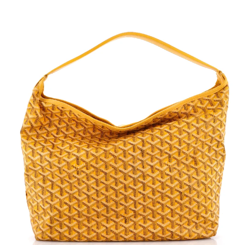 Fidji Hobo Coated Canvas Herringbone Houndstooth Plaid